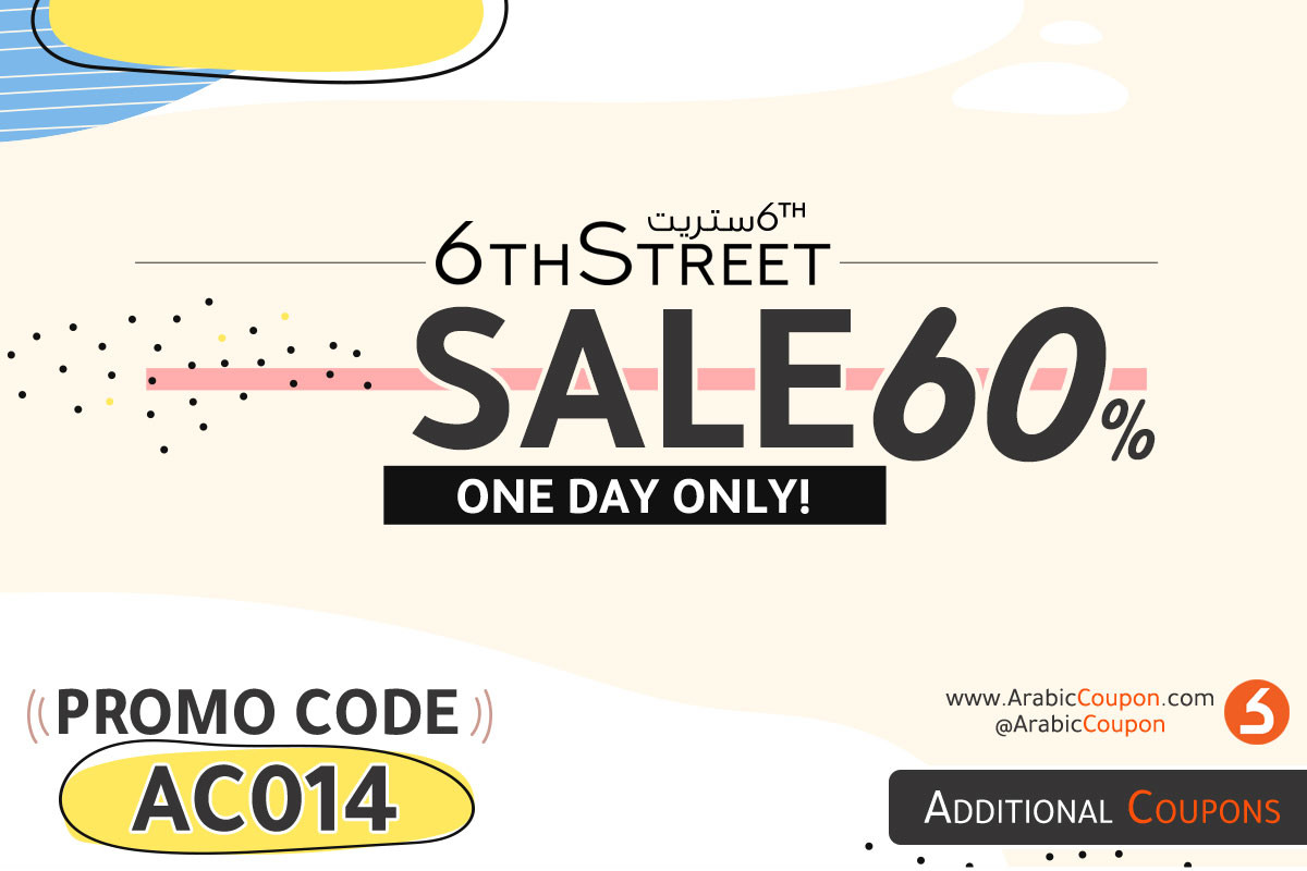 60% 6TH Street SALE for one day only - latest 6thStreet offers and coupons