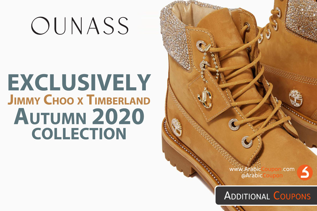 OUNASS Launched EXCLUSIVELY Jimmy Choo x Timberland collection for Autumn 2020