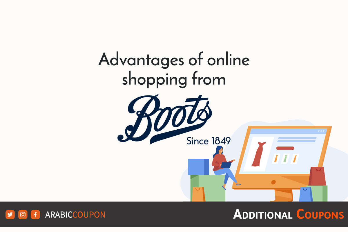 Advantages of online shopping and buying from Boots with extra coupons