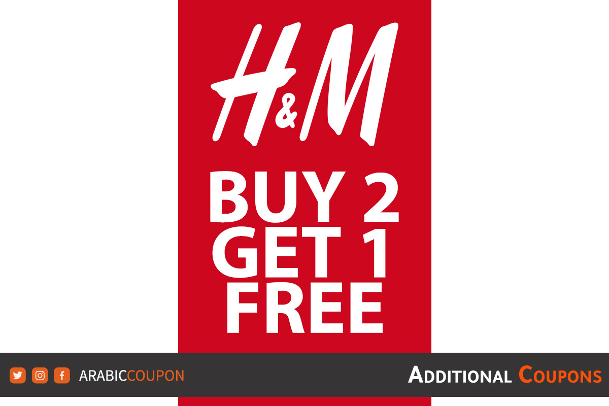H&M launched NEW offers BUY 2 GET 1 FREE with extra discount up to 70%