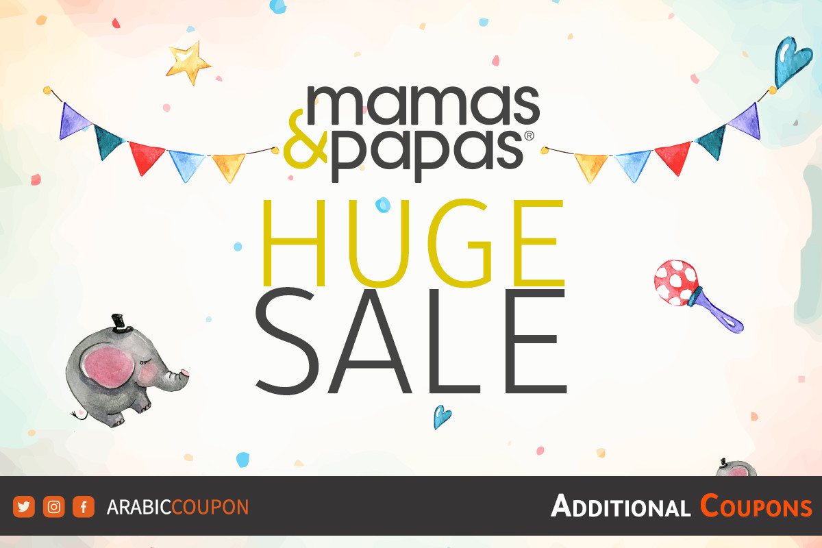 Huge SALE launched from Mamas & Papas with additional promo codes & coupons