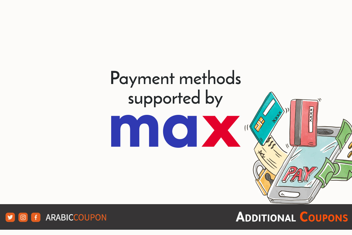 Payment methods available on MaxFashion / CityMax for online shopping with extra promo codes