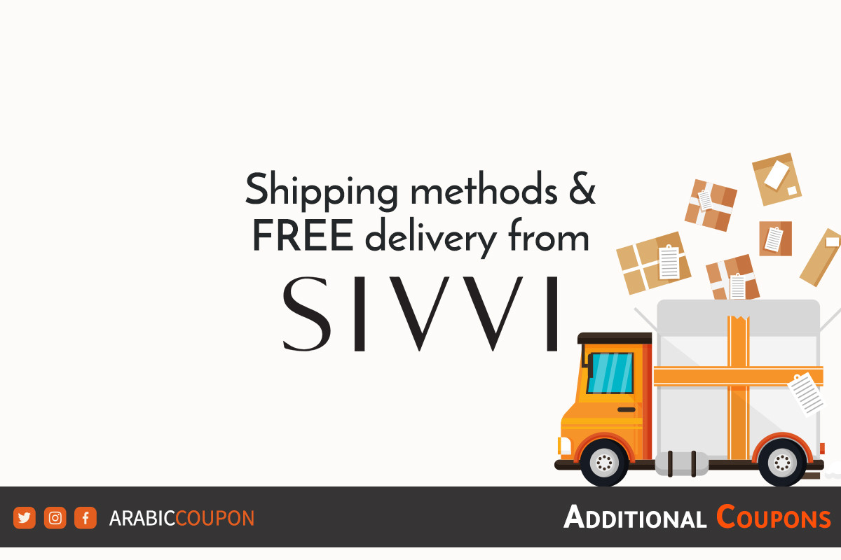 Discover SIVVI shipping and delivery services with extra coupons and promo code