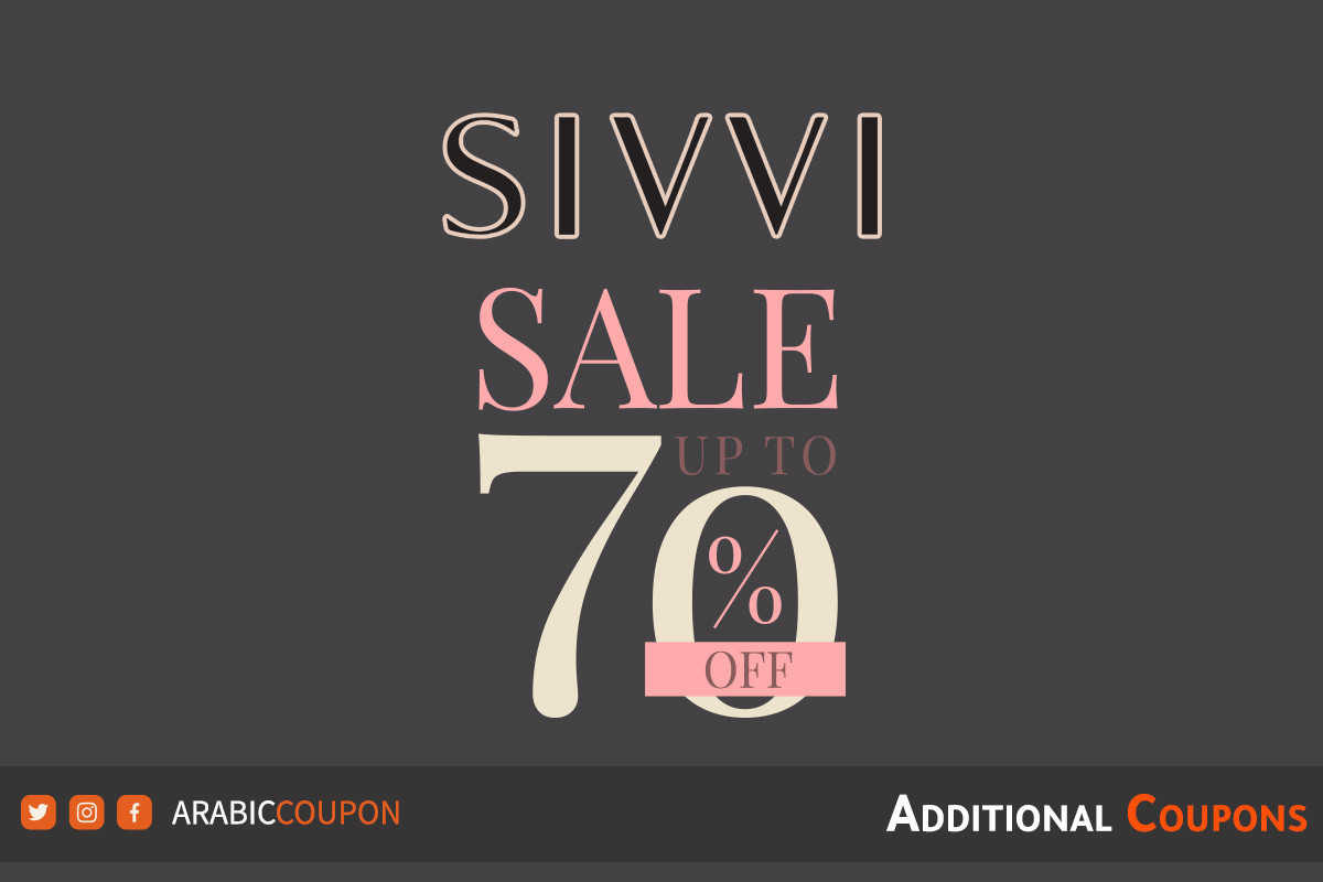 SIVVI SALE 40-70% just started with extra coupons and promo codes