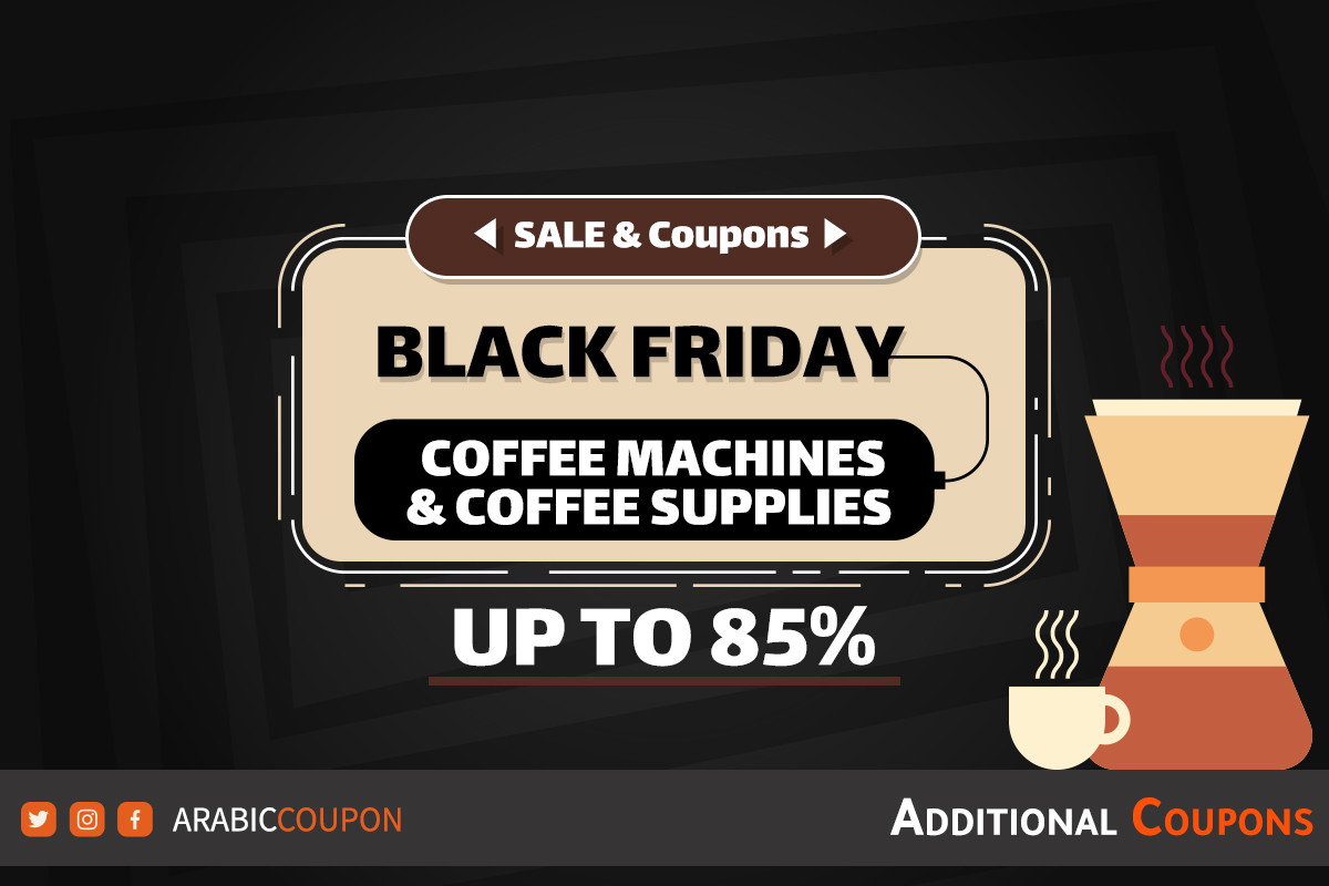 Black Friday offers and coupons on coffee machines & supplies