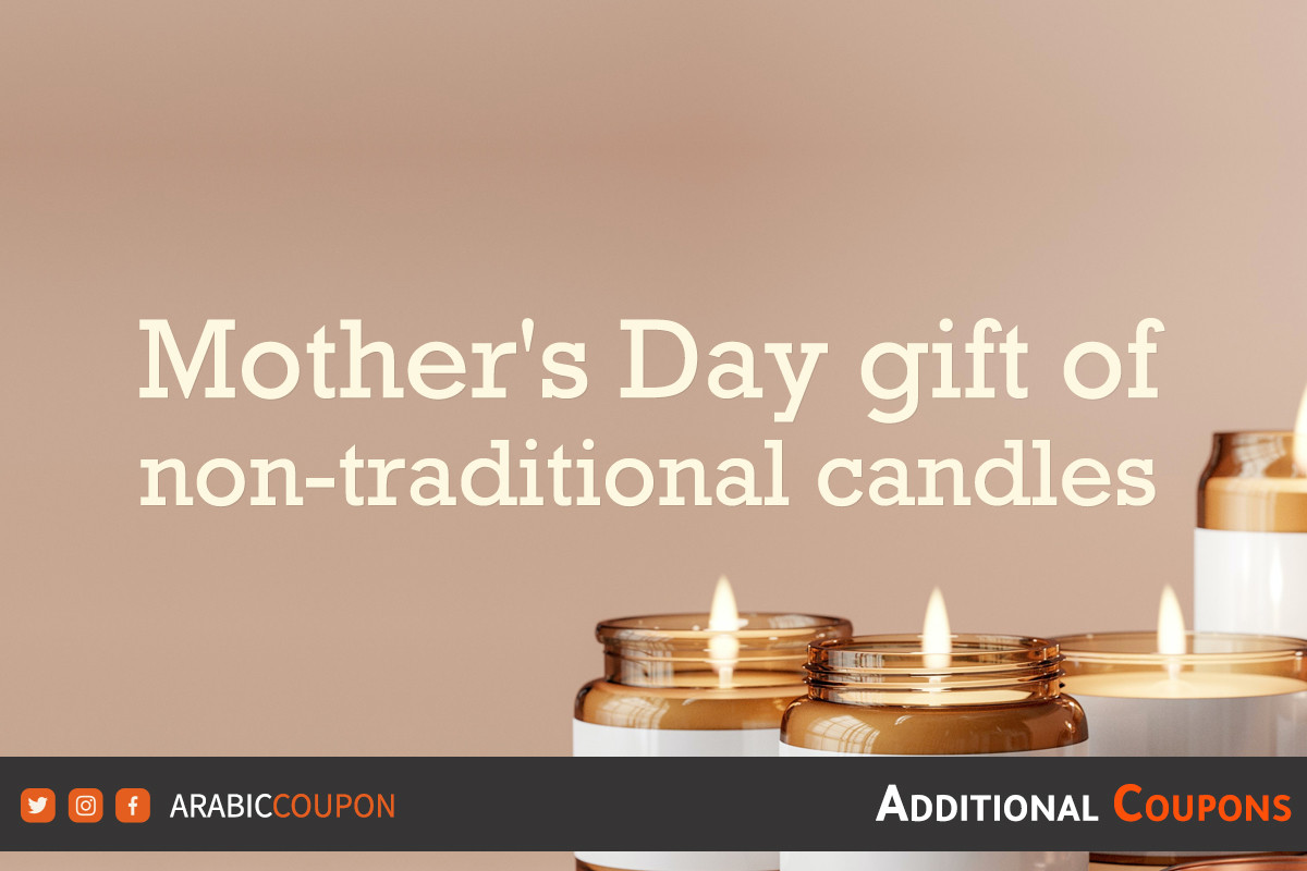 Mother's Day gift of non-traditional candles