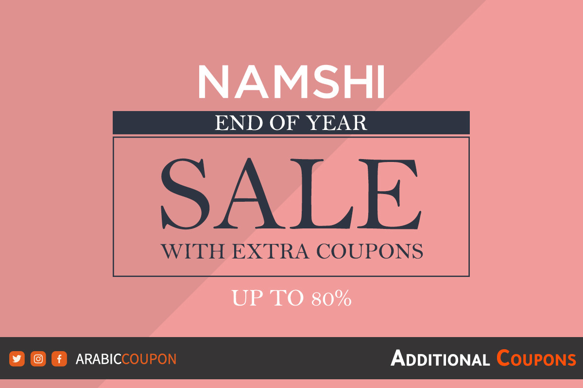 The most discounted products with Namshi's end-of-year offers & Namshi Coupons