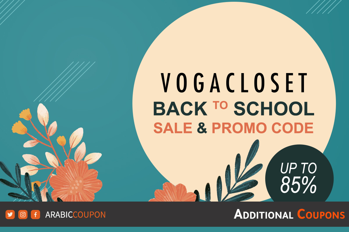 85% off Back to School VogaCloset Sale with VogaCloset promo code