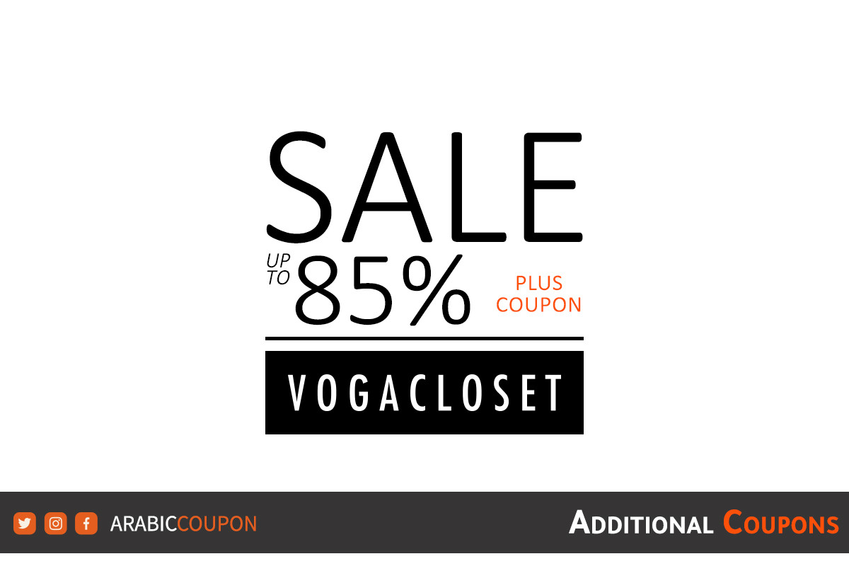 End of Year Sale from VogaCloset reach 85% with additional coupons