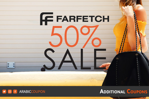 50% off Farfetch on the most famous brands with extra coupons
