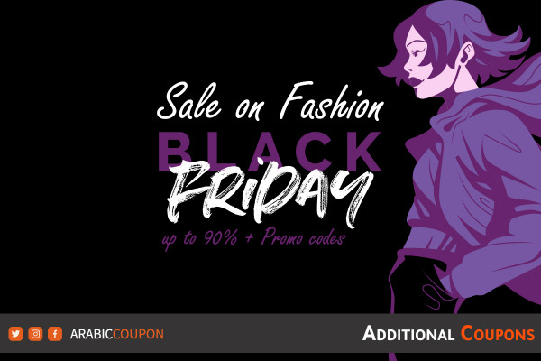 Black Friday / White Friday Sale on fashion with extra coupons