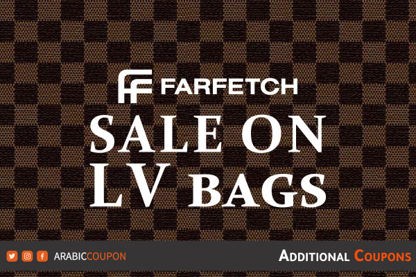 Discount on Louis Vuitton bags from Farfetch with Farfetch promo code