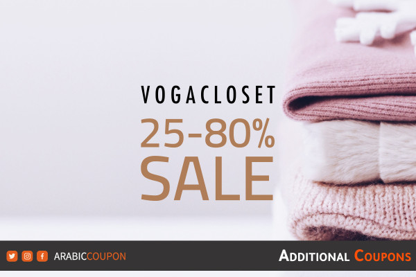 80% VogaCloset fall SALE with Vogacloset code