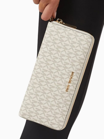 50% off - Michael Kors Monogram Large Continental Wallet from OUNASS