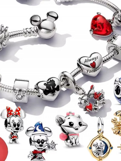 53% off Aliexpress Sale on Disney Stitch Minnie Mouse Charms for Pandora Bracelets