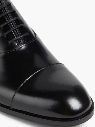 59% OFF on Emporio Armani patent leather oxford shoes from The Outnet