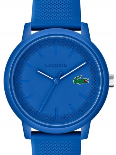 64% Ontime Sale on Lacoste 1212 Men's Watch in Blue, Red and Green