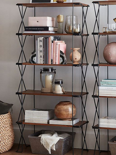 70% Pottery Barn Stackable Shelving Unit Dublin Collection