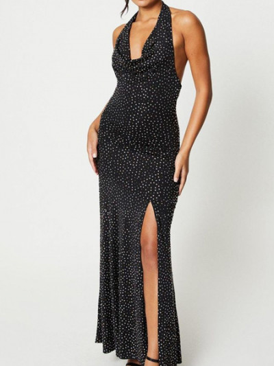 86% Sale on Coast Fashion Maxi Evening Dress with Shiny Stones from VogaCloset