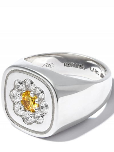 A lot of savings on Hatton Labs Crystal Flower Ring with over 70% off with Farfetch offers and coupons