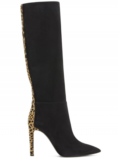 Buy Giuseppe Zanotti Amal Leopard Print Heel Boots with 75% OFF with Farfetch Coupon