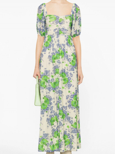 GANNI floral print dress with 50% Farfetch Sale - Farfetch Coupon