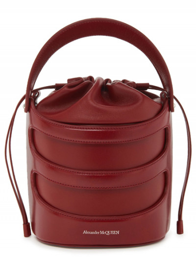 Get Alexander McQueen The Rise Bucket Bag with 40% off with Farfetch Coupons