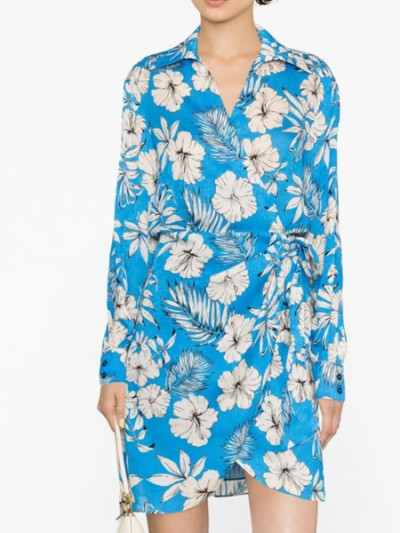 Get Pinko Floral Wrap Dress with 70% Farfetch Sale and Farfetch Coupon