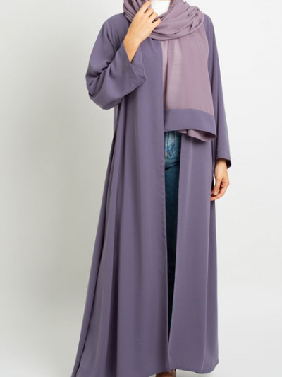 Kaafmeem Lavender Abaya modern and youthful