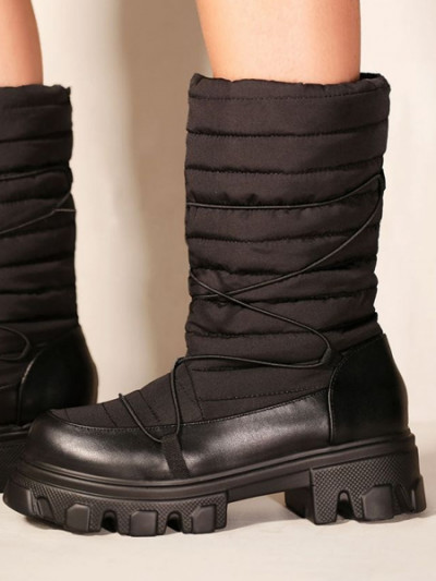 Save 84% with VogaCloset Black Friday Deals on Where's That From Ankle Strap Chunky Boots