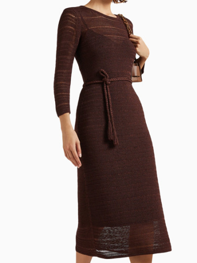 Zimmerman Ginger Midi Dress with 60% OFF from Ounass - Ounass coupon